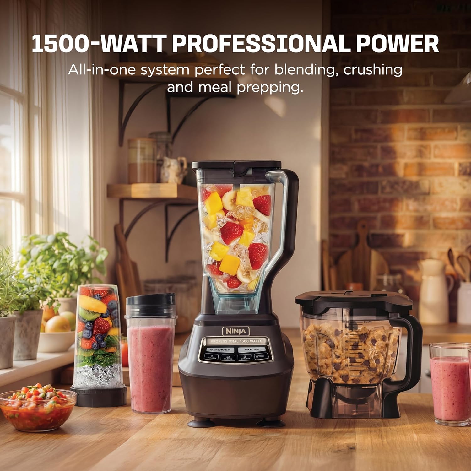 Ninja Kitchen System BL770 — Professional Blender & Food Processor